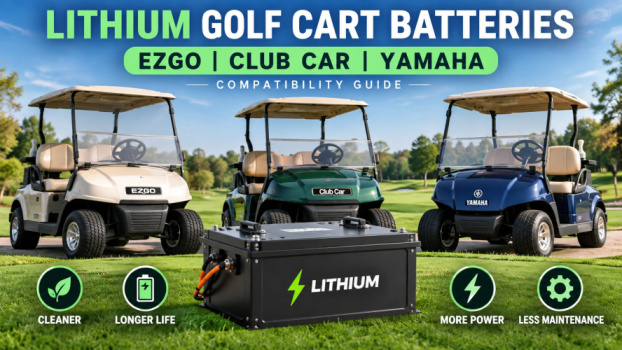 Lithium Golf Cart Batteries